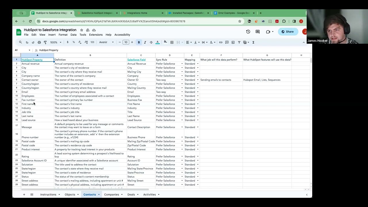 Webinar: How to Integrate HubSpot with Salesforce
