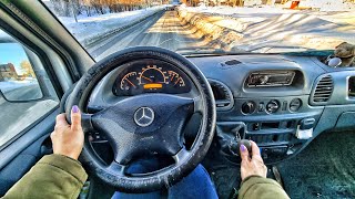 2017 MercedesBenz Sprinter Classic 2.1 MT   POV TEST DRIVE