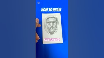 How To Draw Front Man from Squid Games #art #squidgame2