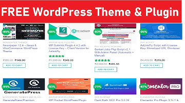 FREE WordPress Themes and Plugins and PHP Script with FREE Website Design