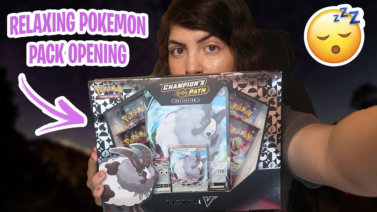 [ASMR] Pokemon Dubwool V Champion's Path Opening!!