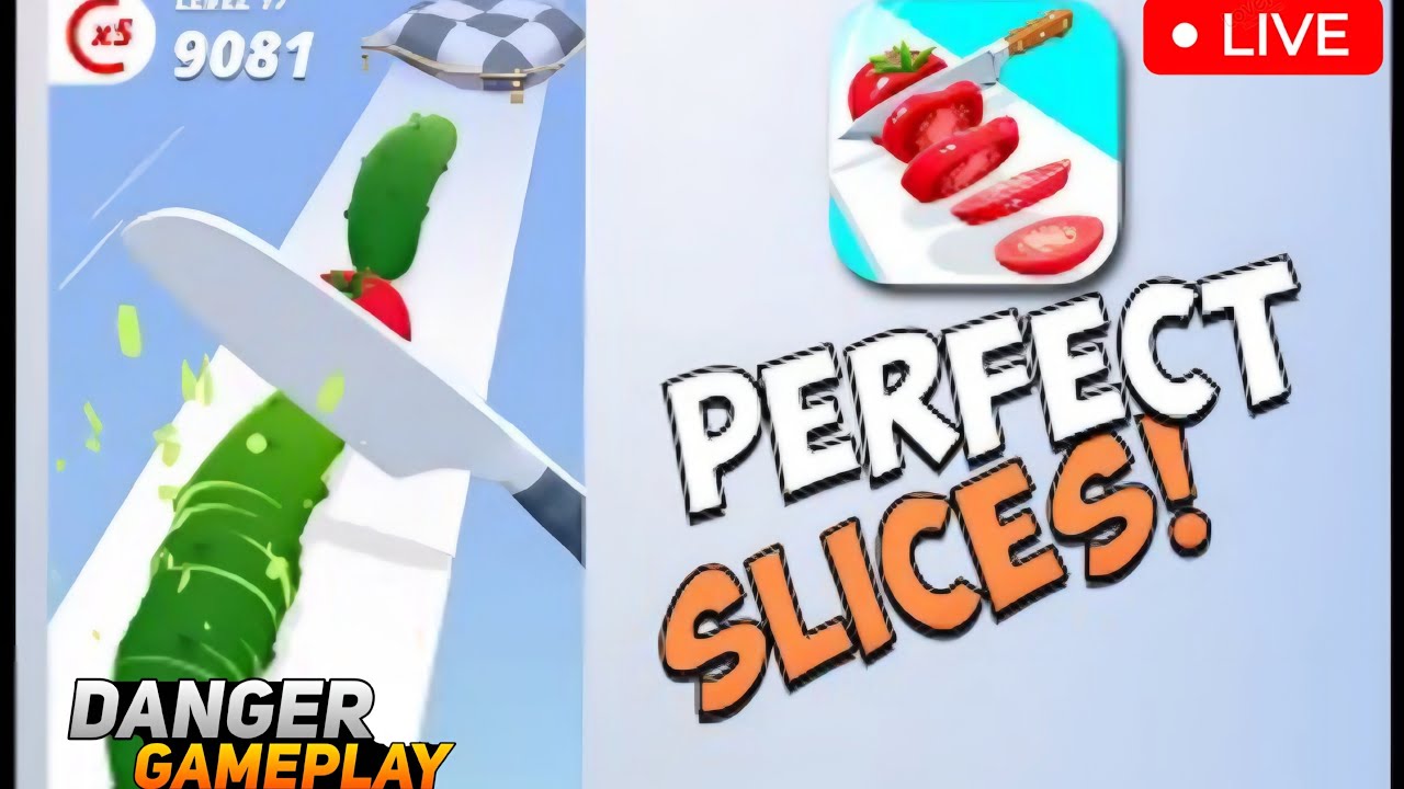 Perfect Slices Live Now 🍎🔪 Gameplay 
