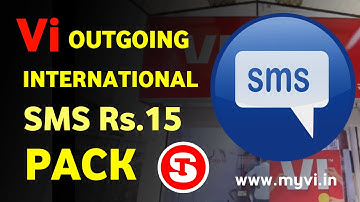 Vi International Roaming Outgoing Sms Pack