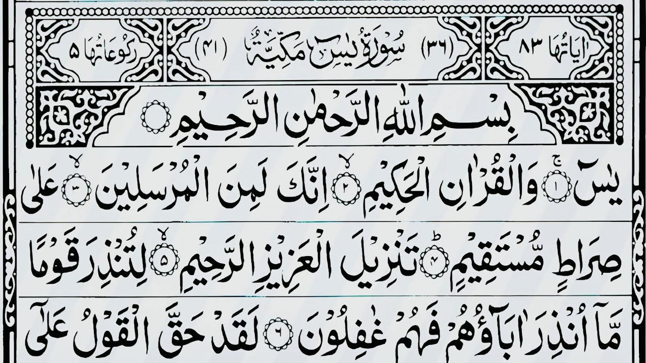 Surah yaseen With Ar-Rahman & Al-Mulk ayatul kursi | Divine Quran Recitation (Vol. 15)