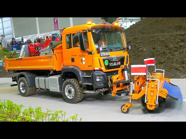 rc cleaning truck rc model super scale wheel loader volvo rc hydraulic excavators