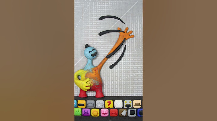 Sprunki-The endless loop of the story Black x Doey poppy playtime 4,  made of stopmotion clay !