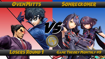 Game Theory Monthly#9 Losers R1 - OvenMitts (Joker, Kazuya, Sephiroth) Vs. Sonreckoner (Pyra/Mythra)