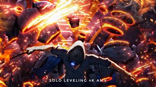 Solo Leveling [AMV] 4K | Montagem Coral x He's Back | Sung Jin Woo Ultimate Edit