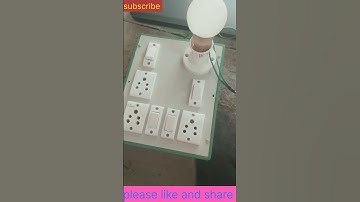 How to make an extension box | 4 Sockets+4Swithes box wiring | Trending Extension box wiring