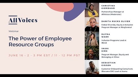 The Power of Employee Resource Groups