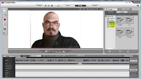 CrazyTalk6 Tutorial - Apply Emotion