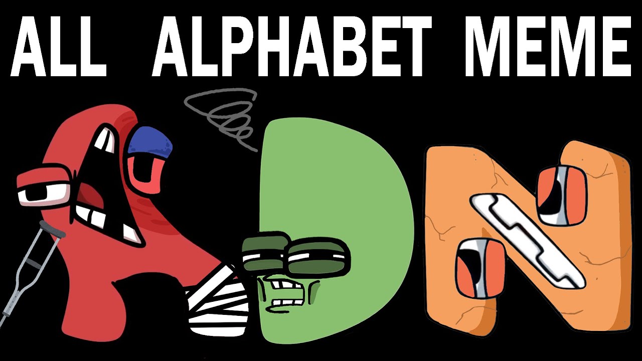 alphabet lore meme