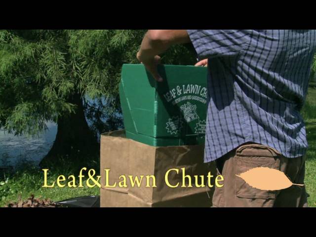 LEAF BAG CHUTEfill a lawn bag solo! #shorts #lawncare