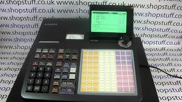Casio SE-C3500 Cash Register Instructions On How To Use How To Process A Sale