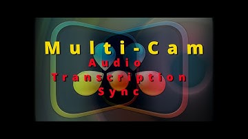 DaVinci Resolve 19 -  Multi Cam Audio Transcription