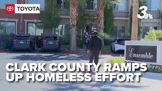 Clark County ramps up efforts to address homelessness amid resident complaints on safety
