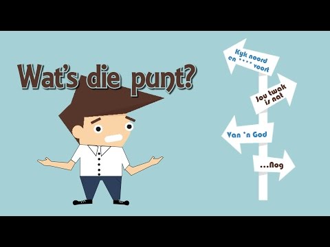 Video: Wat Is Het Punt?