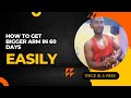 Get bigger arms in 60 days Triceps Biceps combo workout