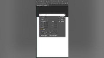 Guides for social media post in Photoshop - Instagram Portrait Size