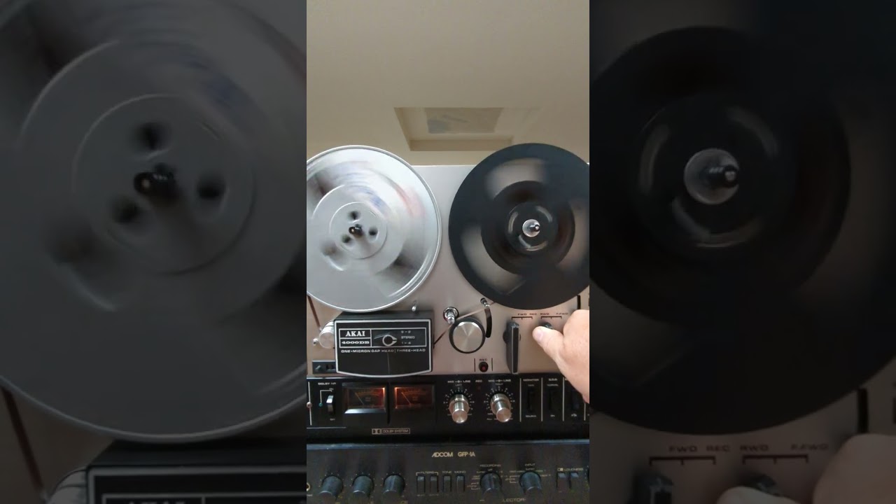 Practical 1970's Akai 4000DB Reel To Reel