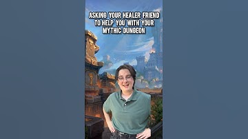 Asking  your healer friend to help you with a mythic dungeon #wow #worldofwarcraft #warcraft