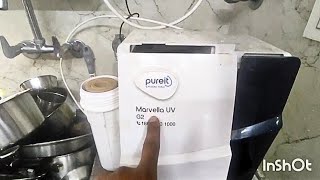 How To Repair , Service , Reset Red Light Of Pureit Marvella UV G2 Water Purifier#PureitFilterkit♥️👌