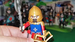 Unboxing Playmobil Knights. Caballero del León con Casco, Escudo y Hacha de Doble Hoja.