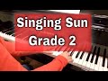 Singing sun by Peter Sculthorpe  - C:9  |  ABRSM piano grade 2 2021 & 2022