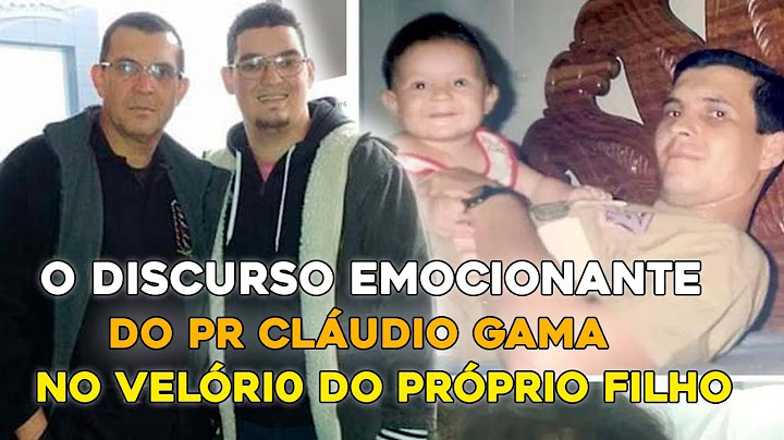 FILHO DO PASTOR CLAUDIO GAMA MORRE E ELE FAZ DESPEDIDA EMOCIONANTE!