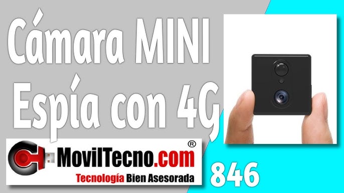 Cámara con tarjeta SIM 4G Vigilancia MovilTecno 832