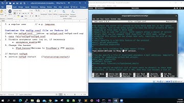 Customize the FTP server settings for Anonymous User and login Banner
