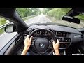 2016 BMW X4 M Sport xDrive30d - POV Drive, Inline 6 Diesel Engine Sound