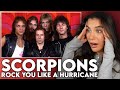 CAN'T STOP BLUSHING!! First Time Reaction to Scorpions - "Rock You Like A Hurricane"