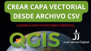 2025 - Cómo Cargar o Crear Capas Vectoriales desde un Archivo CSV en QGIS 🚀