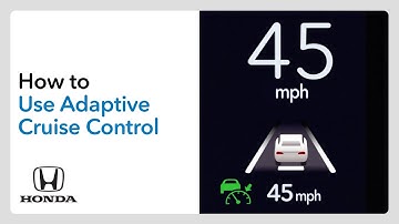 How to Use Adaptive Cruise Control (ACC) with Low-Speed Follow