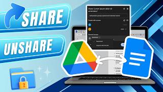 How to Share and Unshare Files in Google Docs