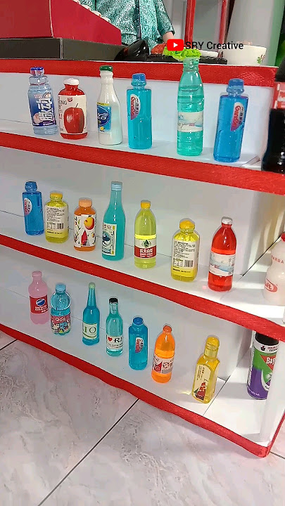 beragam miniatur minuman botol lucu #miniature