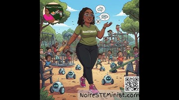 Robots are autonomous little geniuses #NoireSTEMinist #Engineering #Robotics #Professor #Students