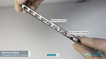 Narrow Locking Compression Plate | Aysam