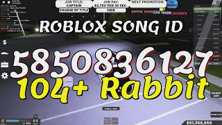 104  Rabbit Roblox Song IDs/Codes