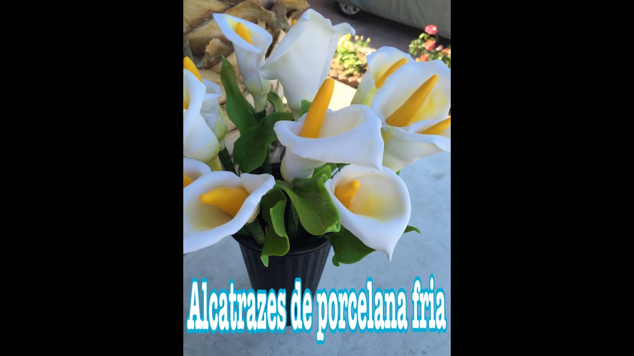 alcatrazes de pasta flexible o porcelana fría