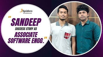 From CSE Graduate to Associate Software Engineer | Sandeep Maharana’s Journey with JSpiders BTM 💼🚀