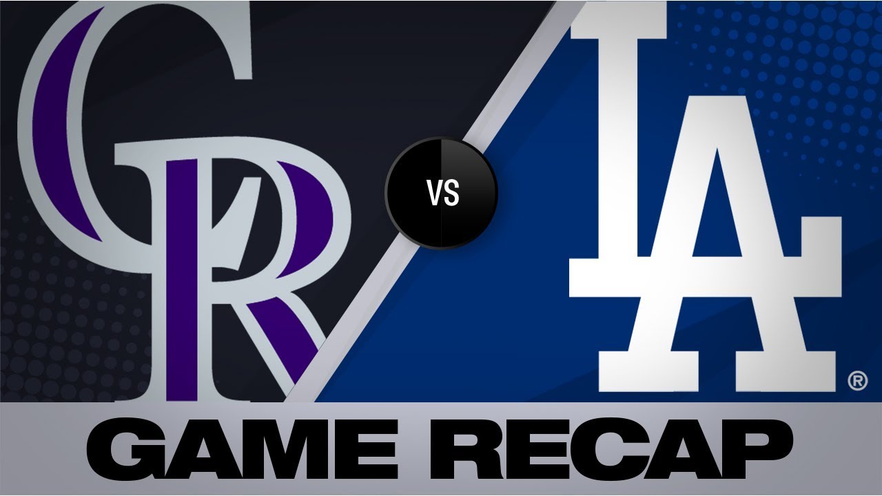 mlbb script McMahon, Fuentes homer to assist in 4-2 win | Rockies-Dodgers Game Highlights 9/21/19