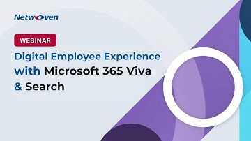 Webinar: Build the Ultimate Intranet and Employee Experience with Microsoft 365 Viva and Search