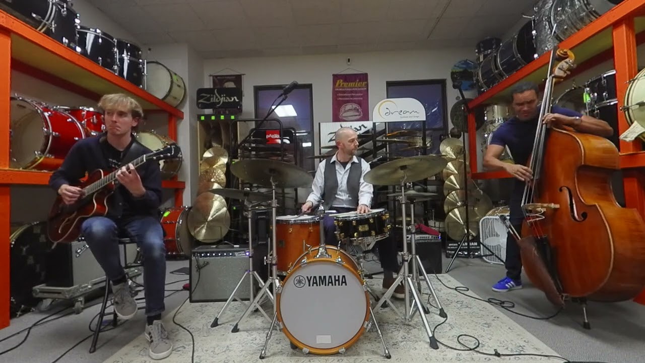 "In a Sentimental Mood" as a Bossa Nova by the Tom Wendt Trio From Our 3rd Drums & Stuff Hang