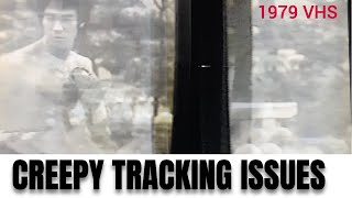 Creepy VHS Tracking Issues for Enter the Dragon 1979 Release