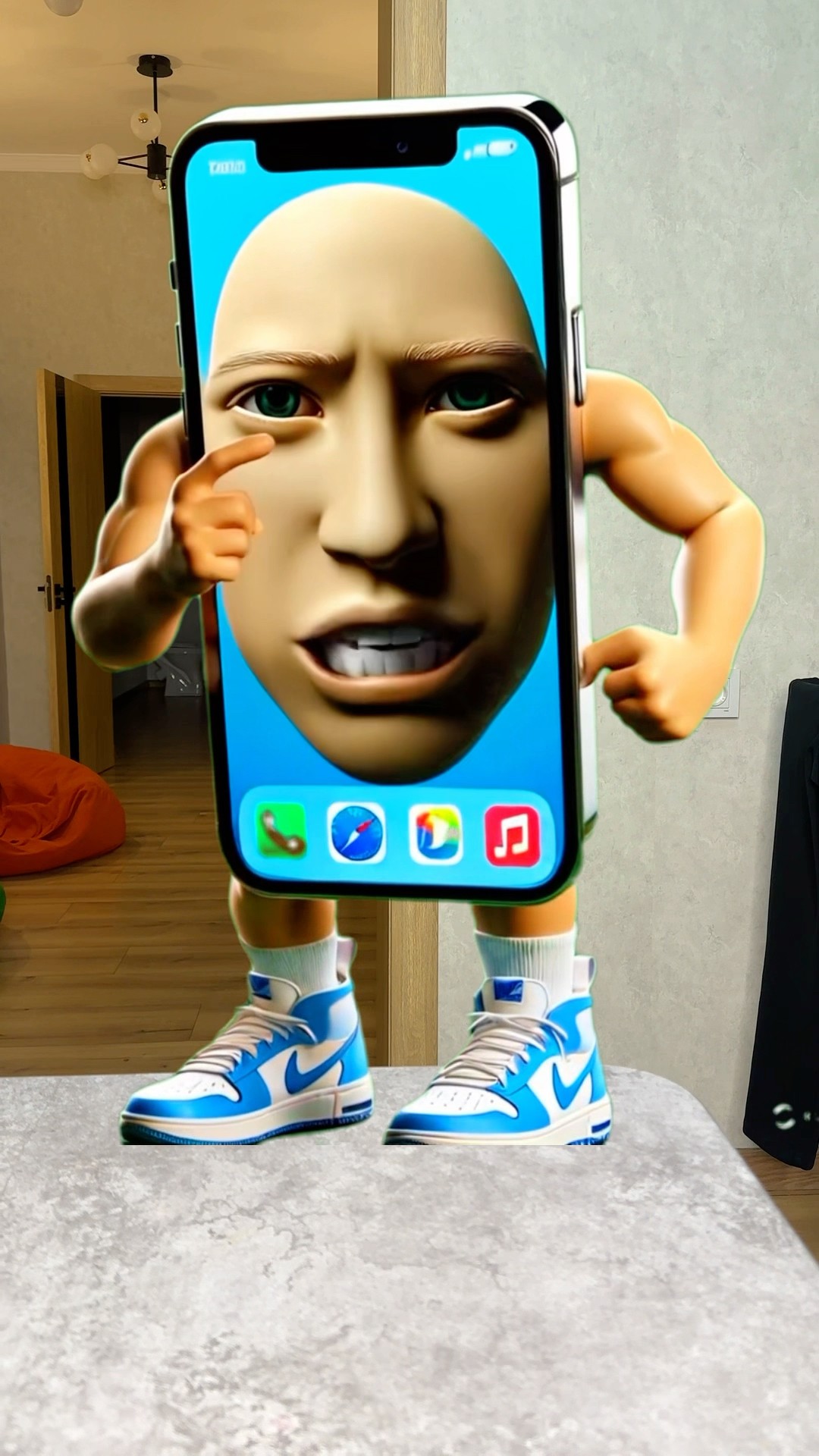 I wanted to smash my iPhone but the mother of all iPhones appeared ?