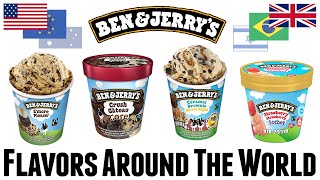 Ben & Jerry's Flavors Around The World