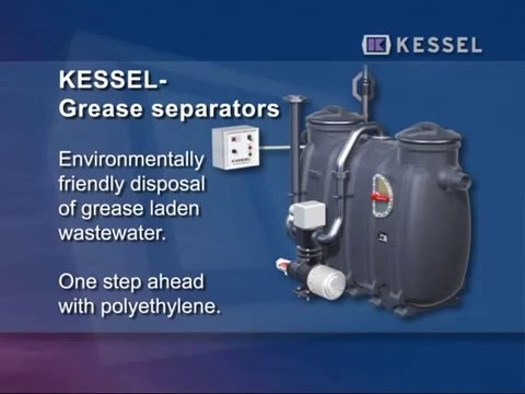 KESSEL GREASE SEPARATOR EASYCLEAN GROUND