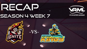 Echo Arena - Ignite vs New York Kings - Recap: Season 4, Week 7 - VRML